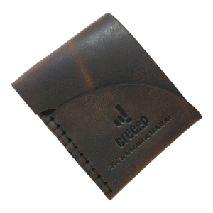 CRECAP Handmade Mini Leather Money Bag